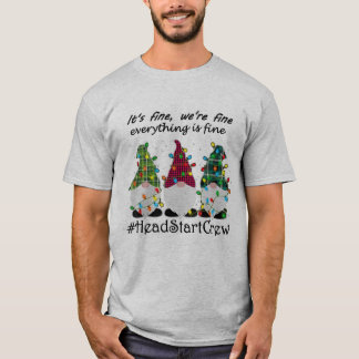 Camiseta Head Start Crew Gnomes