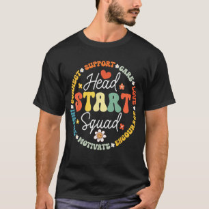 Camiseta Head Start Squad Homeschool Teacher Headstart Back