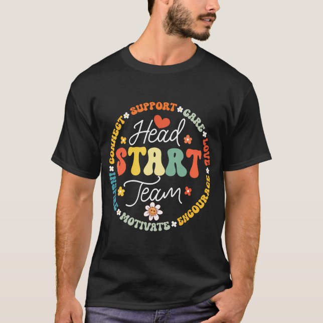 Camiseta Head Start Team Homeschool Teacher Headstart Back (Anverso)
