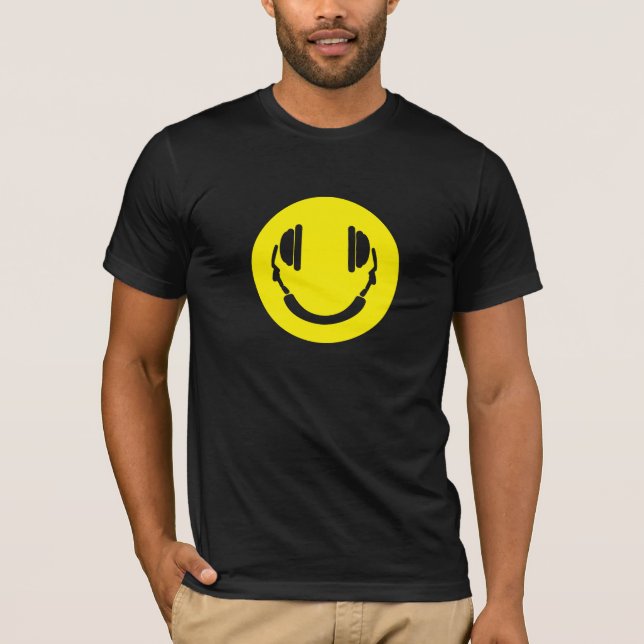 Camiseta Headphones Smile (Anverso)