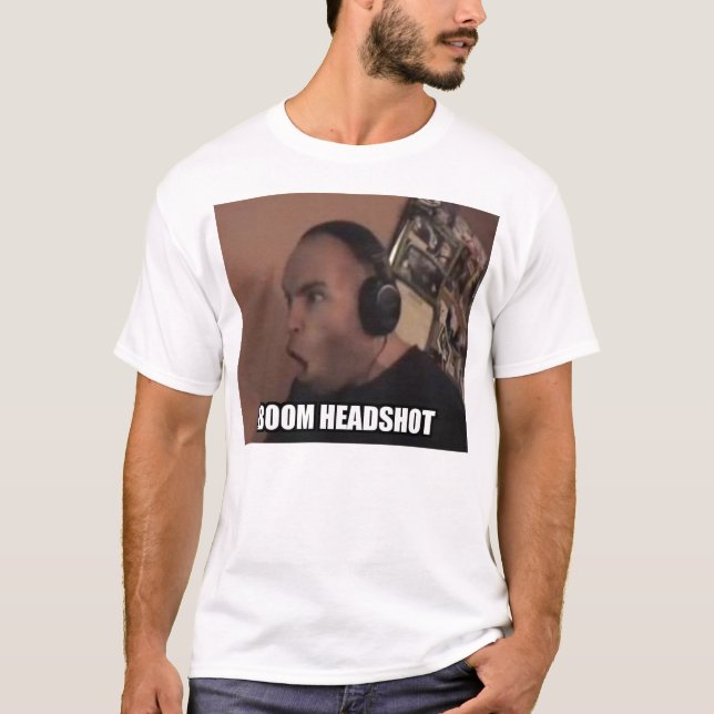 CAMISETA HEADSHOT DEL AUGE (Anverso)