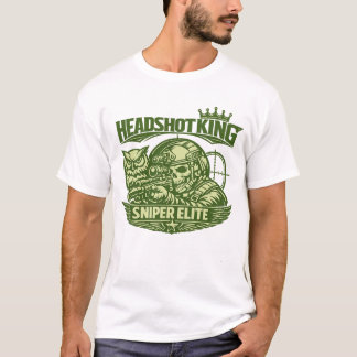 Camiseta Headshot King Sniper Elite Tee