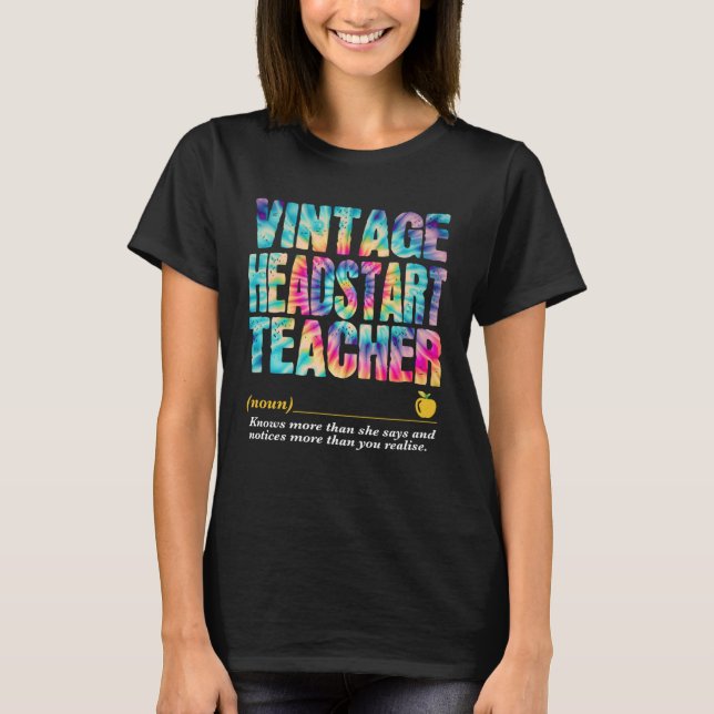 Camiseta Headstart Teacher Appreciation Week Back to School (Anverso)