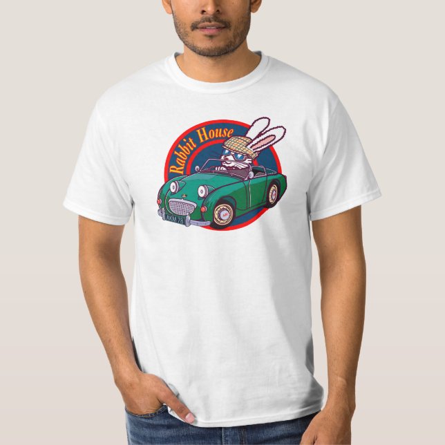 Camiseta Healey Sprite - 白 (Anverso)