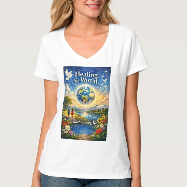 Camiseta Healing Begins With Me (Anverso)