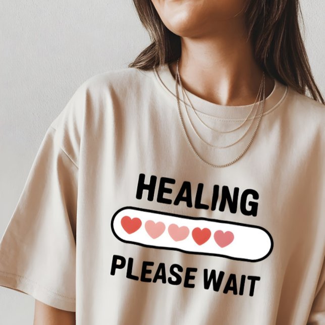 Camiseta Healing Progress – Mental Health Encouragement  (Subido por el creador)
