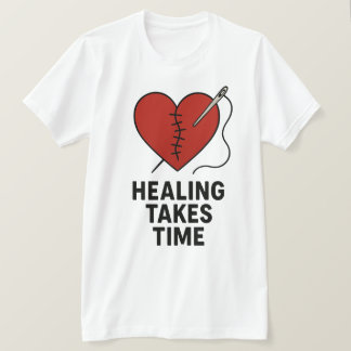 Camiseta Healing Takes Time Mental Health Support