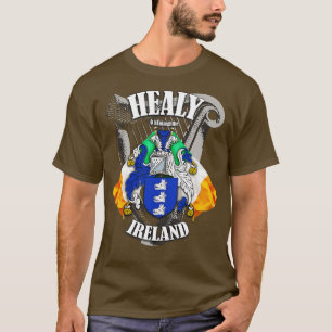 Camiseta Healy Family Name English and Irish