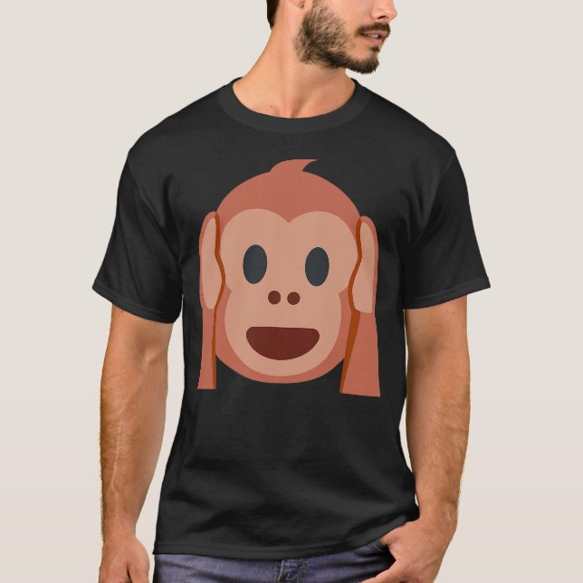 Camiseta Hear No Evil Kikazaru Monkey (Anverso)