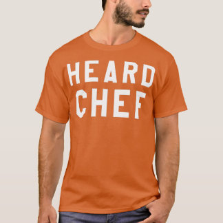 Camiseta Heard Chef