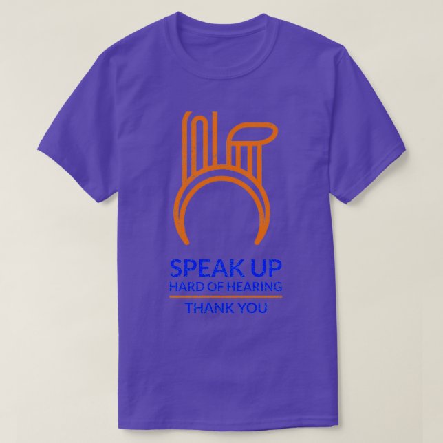 Camiseta Hearing Impaired 2 14 (Diseño del anverso)