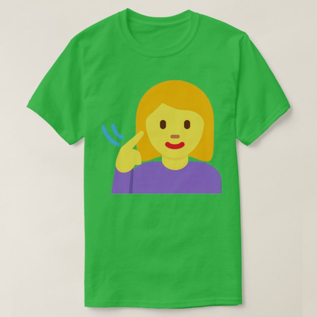 Camiseta hearing impaired stickers (Diseño del anverso)