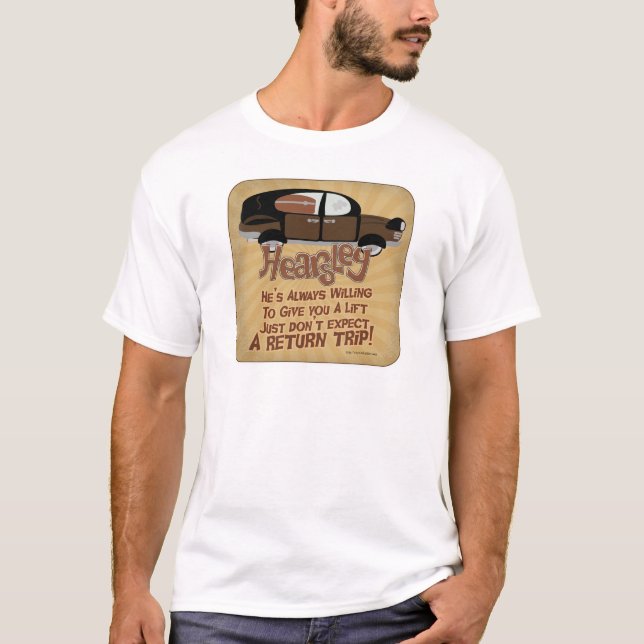 Camiseta Hearsley Personalizado Halloween Character Art Mot (Anverso)