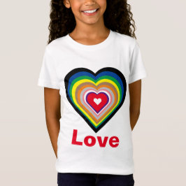 Camiseta heart and love