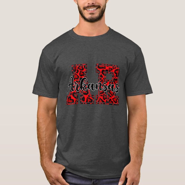 Camiseta Heart Arkansas Activo (Anverso)