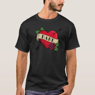 Camiseta Heart Babe Tattoo