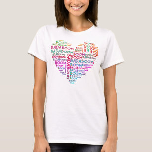 Camiseta Heart Badaboom