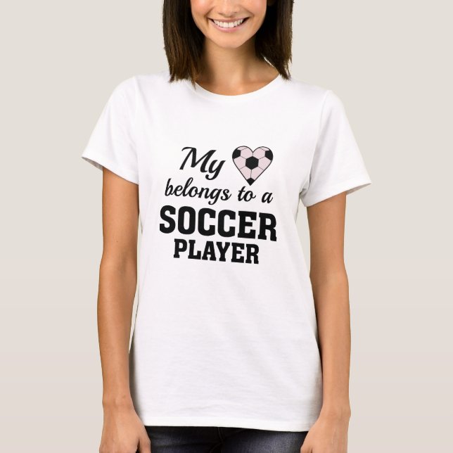 Camiseta Heart Belongs Soccer (Anverso)