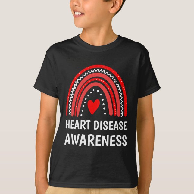 Camiseta Heart Disease Awareness  (Anverso)