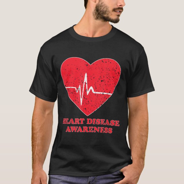 Camiseta Heart Disease Awareness -national Wear Red Shirt D (Anverso)