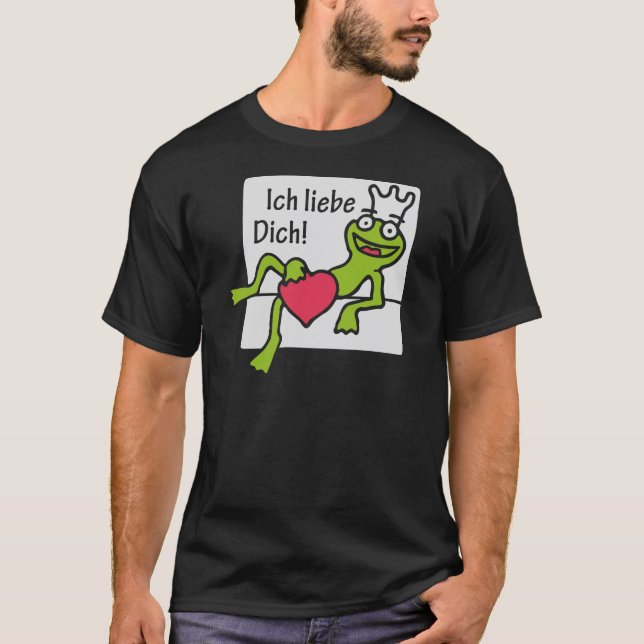 Camiseta heart frog (Anverso)