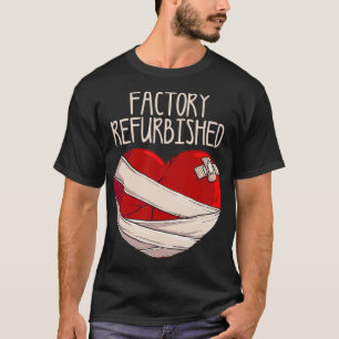 Camiseta Heart Funny Open Heart Su renovado en la fábrica 