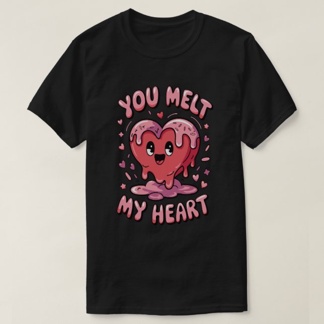Camiseta Heart-Melt (Diseño del anverso)