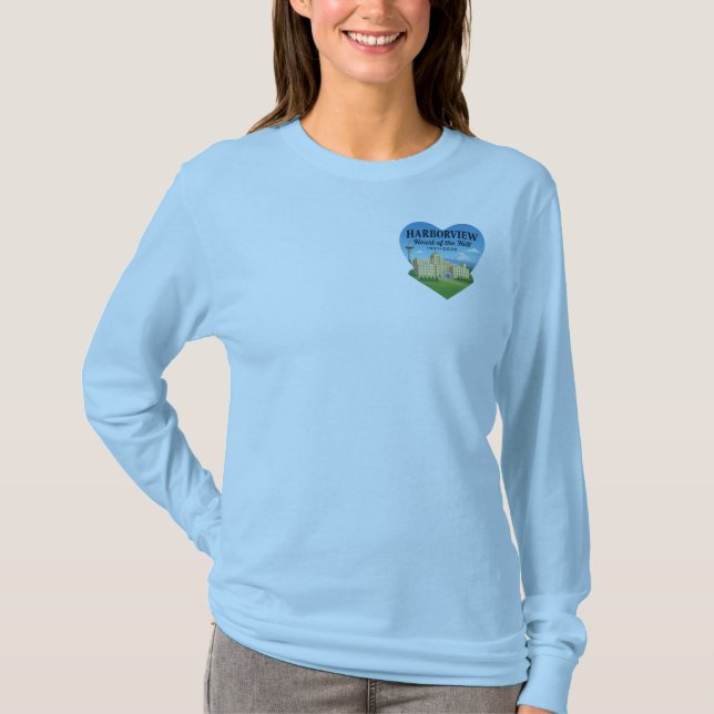 Camiseta Heart of the Hill Long Sleeve (Design B) (Anverso)