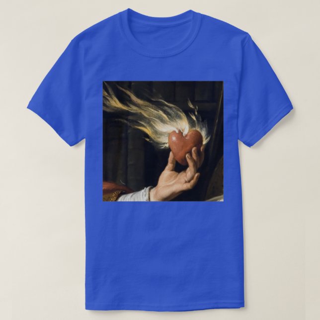 Camiseta Heart on Fire Art (Diseño del anverso)