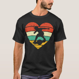 Camiseta Heart One Wheel Love Electric Skateboard Float Ska