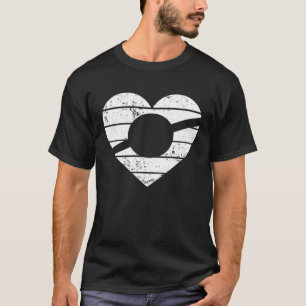 Camiseta Heart One Wheel Love Electric Skateboard Float Ska