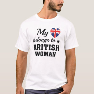 Camiseta Heart Pertenece al Reino Unido