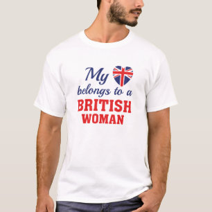 Camiseta Heart Pertenece al Reino Unido