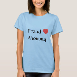 Camiseta heart, Proud Mommy