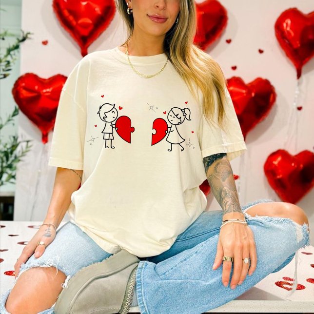 Camiseta Heart puzzle T-shirt (Subido por el creador)