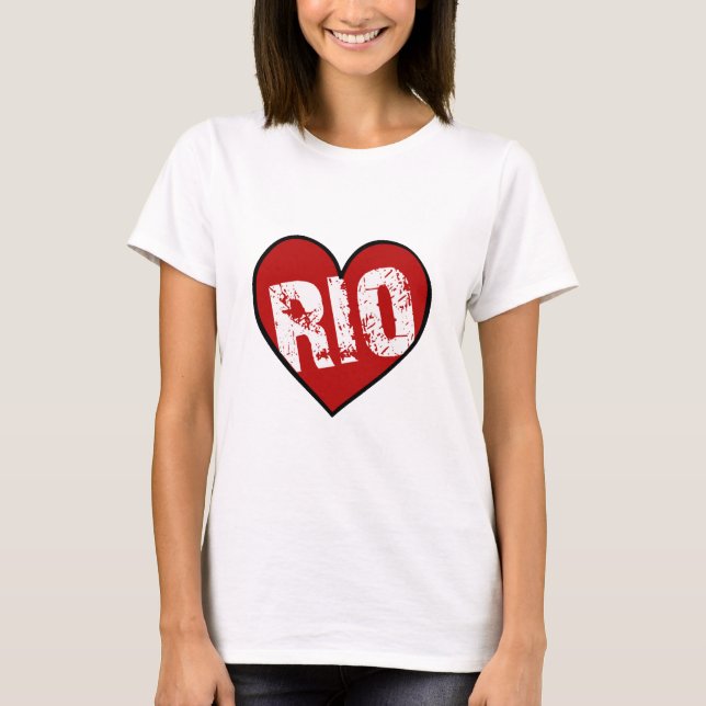 CAMISETA HEART RIO (Anverso)