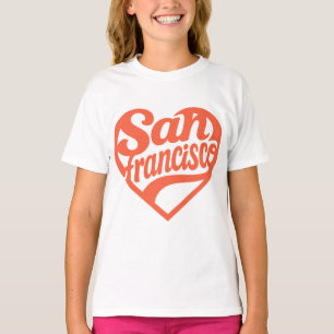 Camiseta Heart San Francisco