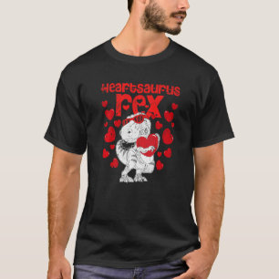 Camiseta Heart Saurus Rex T rex Dinosaur Cute Baby Boy Vale
