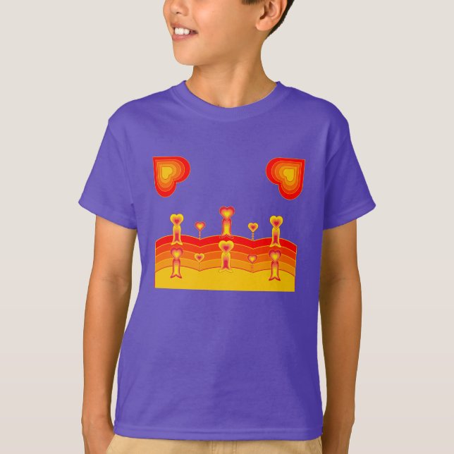 Camiseta Heart-Scape Kids (Anverso)