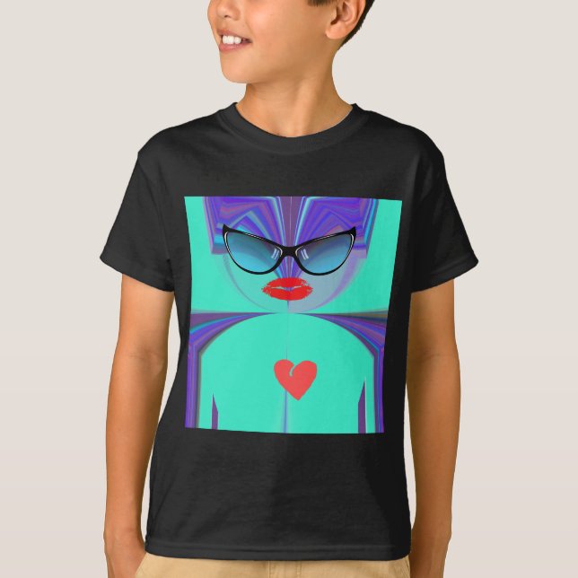 Camiseta Heart Selfie (Anverso)