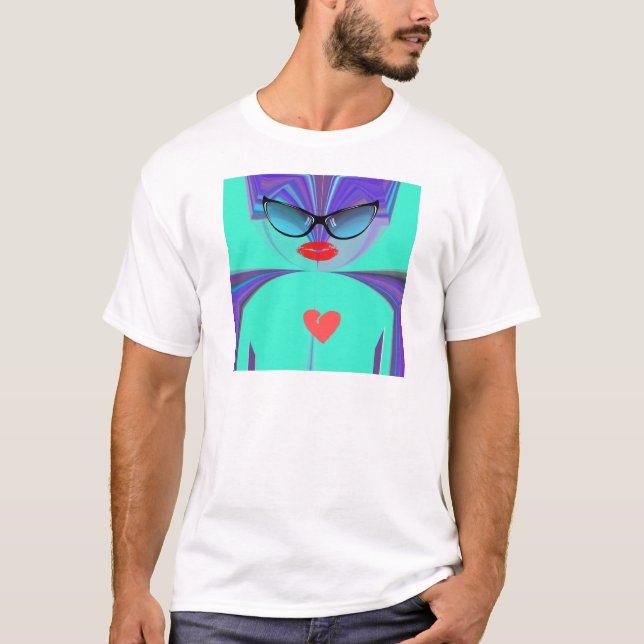 Camiseta Heart Selfie (Anverso)