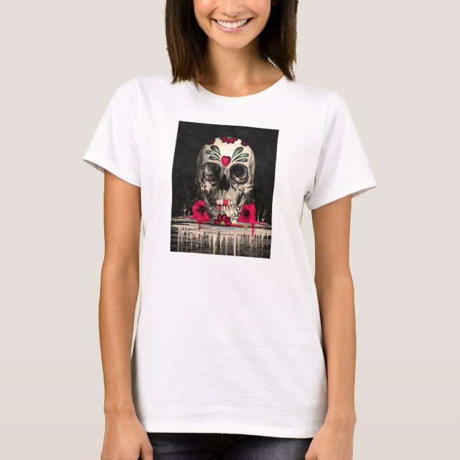Camiseta Heart Skull (Anverso)