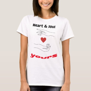 Camiseta Heart & Soul Su diseño Inspirador y romántico