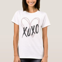 Camiseta Heart X's y O'x XOXO