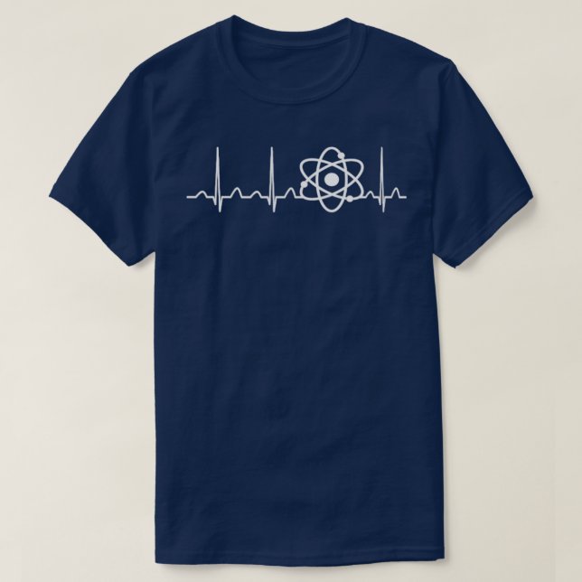Camiseta Heartbea, ingeniero nuclear (Diseño del anverso)