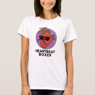 Camiseta Heartbeat Boxer Funny Music Heart Pun