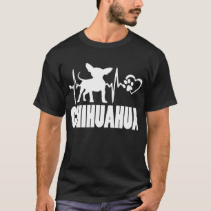 Camiseta Heartbeat - Chihuahua - Mejor Amigo del Perro