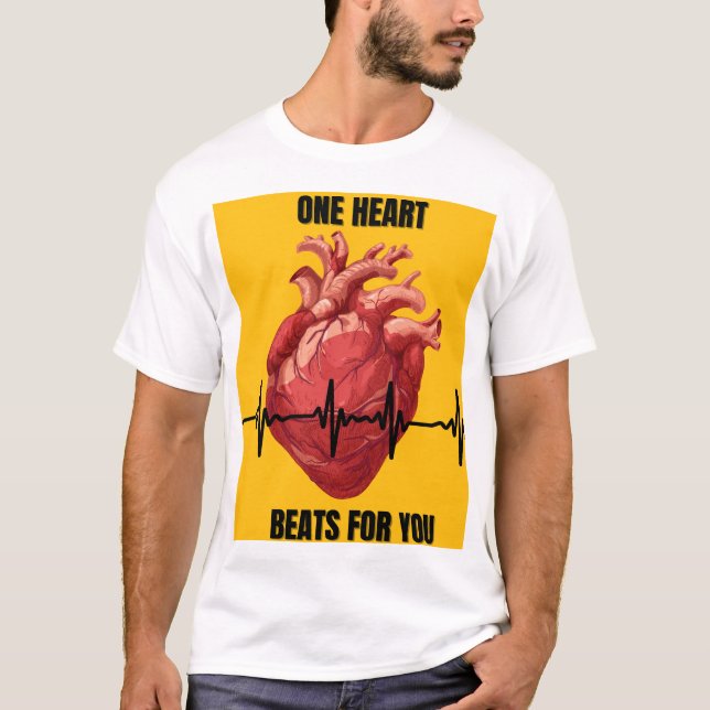 Camiseta Heartbeat Design (Anverso)