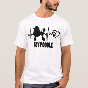Camiseta Heartbeat - Toy Poodle - Mejor Amigo del Perro