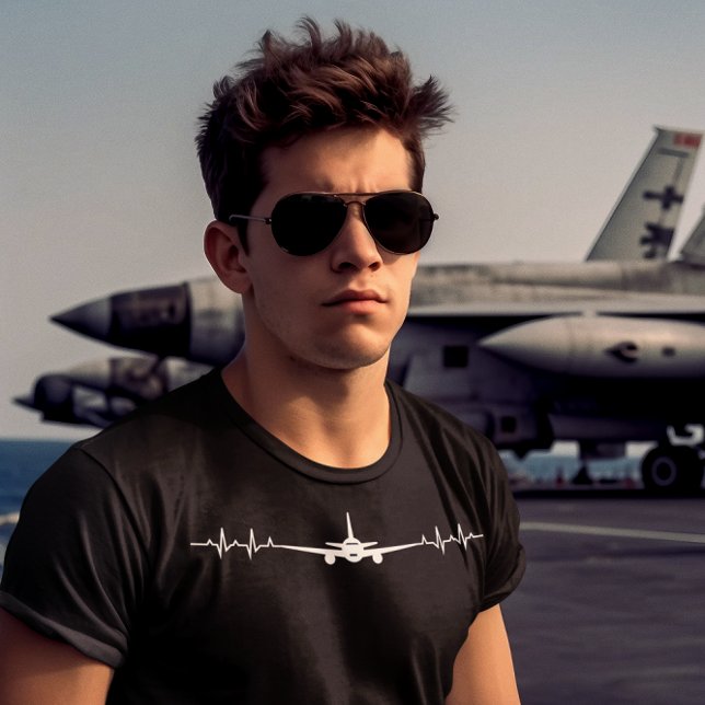 Camiseta Heartbit de avión (Subido por el creador)